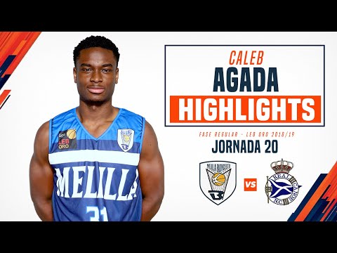 HIGHLIGHTS | Caleb Agada vs ZTE Real Canoe (ORO 18/19 - J20)