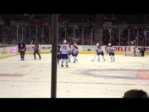 Habs scores on Islanders