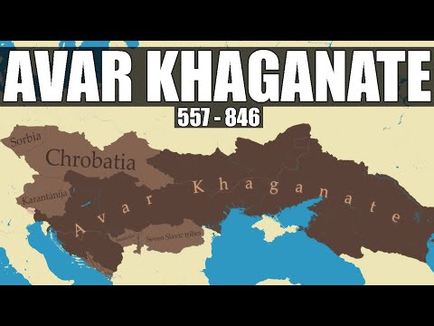 History of Avar Khaganate every year