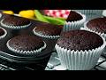 moist chocolate cupcakes from cocoa powder easy homemade recipe