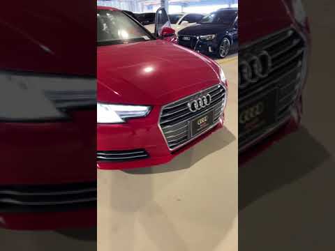 2017 Audi A4 Ultra premium red HN043965