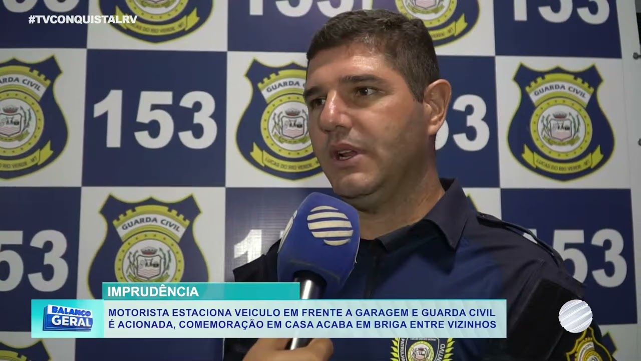 Guarda Civil é Acionada para Remover Veículo Mal Estacionado em Lucas do Rio Verde
