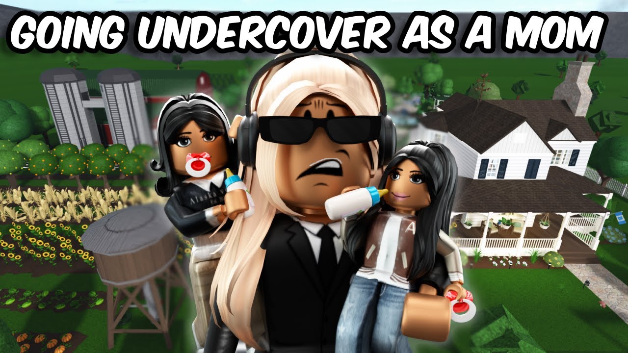 GOING UNDERCOVER AS A MOM IN BLOXBURG AND TROLLING KIDS