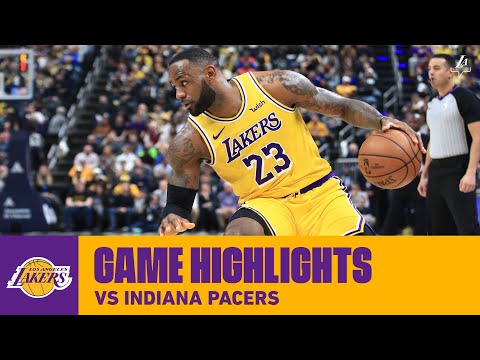 HIGHLIGHTS | LeBron James (20 pts, 9 reb, 9 ast) vs Indiana Pacers