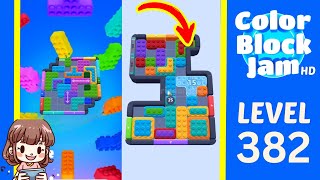 Solution du Niveau 382 de Color Block Jam