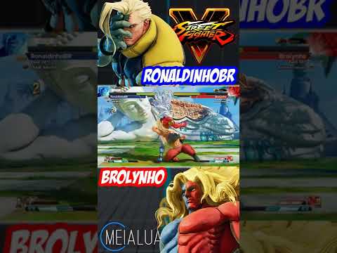 SFV CE - RonaldinhoBR(NASH) VS Brolynho(GILL) 🌘 MeiaLua 🌘