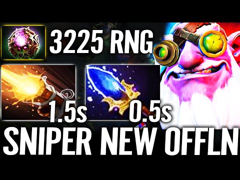 🔥 SNIPER Offlane Aghanim + Octarine META — 3225 MAX Range Stun Annoying Chasing Hero Dota 2 Pro