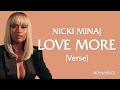 Nicki Minaj - Love More [Verse - Lyrics]