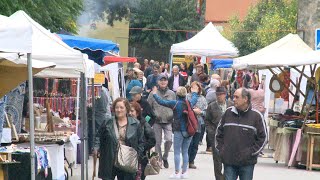 Una quarantena de parades participen a la desena ediciÃ³ de la Fira de la Nou de Montesquiu