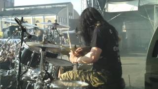 Pearl Artist Adrian Erlandsson/At The Gates Drum Cam Tuska 2011 - Blinded By Fear