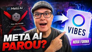 META AI Parou de Animar Imagens? Use o Vibes para Criar Vídeos Grátis