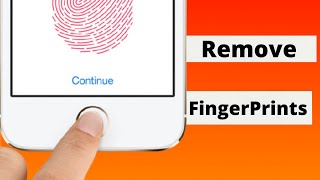 How to remove fingerprints from iPhone | How to remove touch ID from iPhone 6 | iOS 14 ( 2021 )