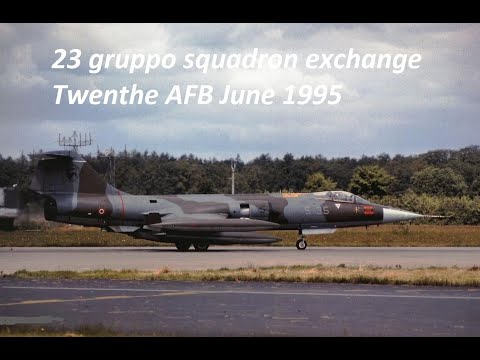 International F-104 Society - F-104S Squadron Exchange Twenthe AB 23gruppo 22-6-1995  #IFS0020