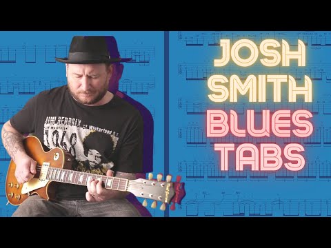 Josh Smith - Solo Jazz Blues In A Transcription | (Animated Tabs!)