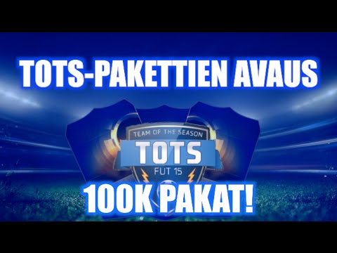 100K PAKAT! | FIFA 15 - TOTS PAKETTIEN AVAUS! [BPL]