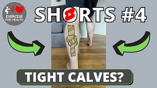 Relieve tight calves #Shorts