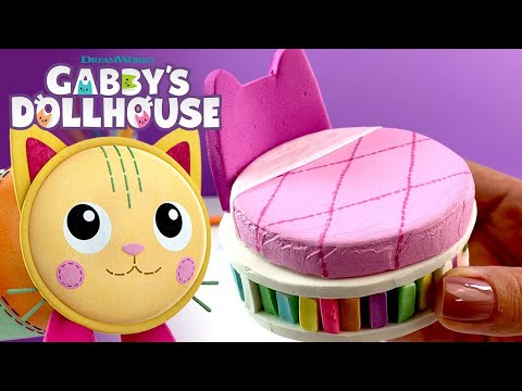 Building Pillow Cat's A-meow-zing Bedroom! | GABBY'S DOLLHOUSE - YouTube