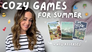 cozy games for SUMMER 2025 🎮🌴💕 | + new releases coming soon to Switch, Xbox, PS5, PC