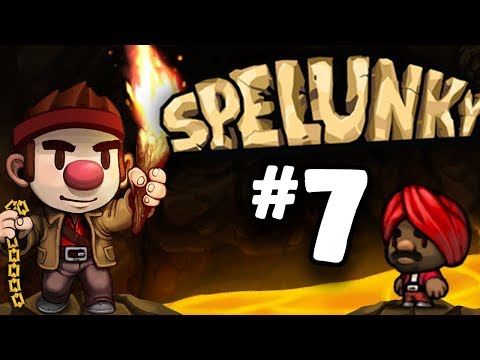 BRICK WALL - SPELUNKY LETS PLAY #7