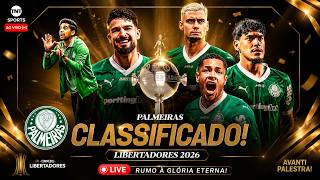 LIBERTADORES  DA AMERICA  Com Palmeiras de ABEL Ferreira  RUMO AO TETRA #aovivo #sbt  #futebol