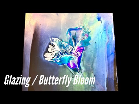 #316 Making A Pigment Glaze, And A Butterly Bloom! 🦋