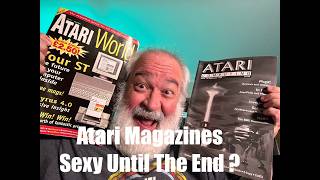 The Death Of Atari Magazines - Too Sexy ? - Atari Computing & Atari World Magazine Vintage Computing