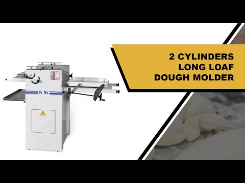 BREAD MOLDER 2 CYLINDERS WITH LONG LOAF DEVICE