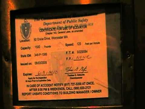 elevator at worcester ma quality inn and suites