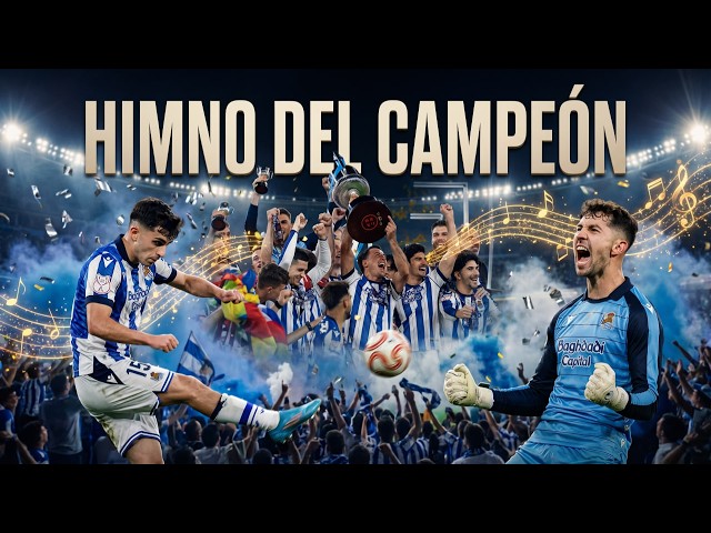 Vídeo relacionado con Ropa4 Body de vestir de manga corta de la Real Sociedad Campeón de la Copa del Rey 2025-2026 estilo cómic (2- body 6 meses)(Blanco manga corta)
