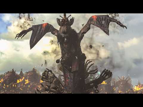 KHORNE vs JADE BLOODED VAMPIRES - TotalWar Warhammer 3 cinematic battle