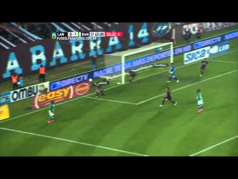 Lo perdió Cazares. Lanús  0  - Banfield 1. Fecha 24. Primera División 2015. FPT.