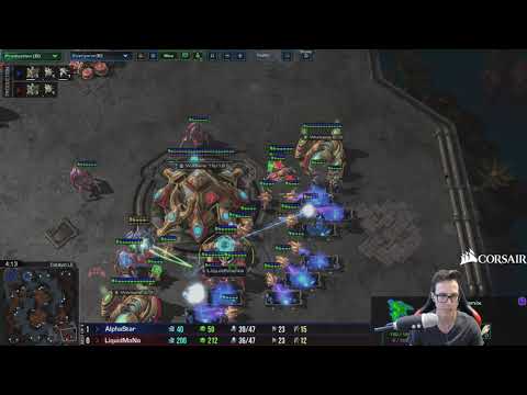 Deepmind Showmatch: AlphaStar vs MaNa - Game 2