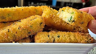 MANDIOCA FRITA eu só faço DESSE JEITO fica CROCANTE por fora e CREMOSA por dentro 
