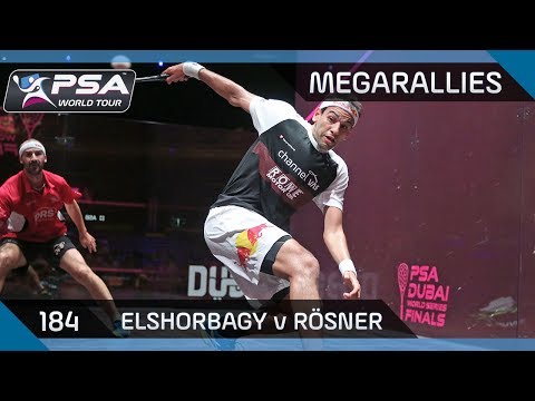 "Wow, he's hanging on here!" MegaRallies #184 - ElShorbagy v Rösner