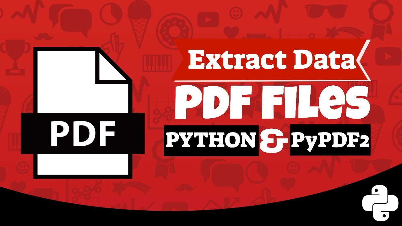 Extract Text from PDF Files with Python using PyPDF2