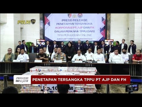 PRESISI UPDATE : LIVE - PENETAPAN TERSANGKA TPPU PT AJP DAN FH 16/01/2025 09.49