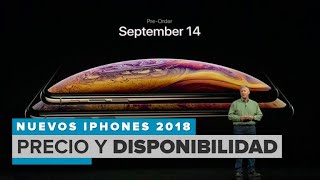 iPhone XS, iPhone XS Max y iPhone XR: precios y disponibilidad