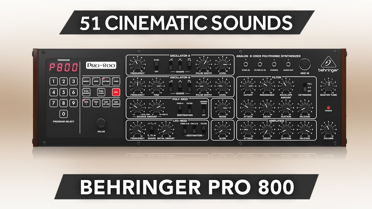 LFO017 - Monster Pack V1 - Behringer Pro-800 - Video Preview 3