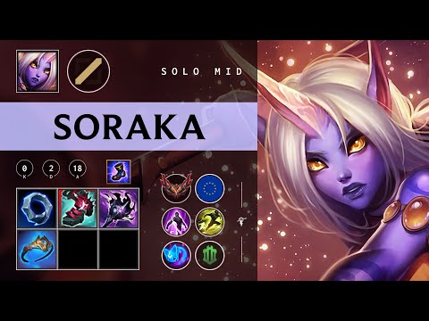 Soraka Mid vs Anivia - EUW Grandmaster Patch 26.01