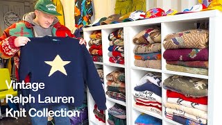 Vintage Polo Ralph Lauren Knitwear Collection Archive Tour - Part 4 - UK