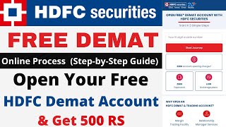 HDFC Securities Demat Account Opening Online 2023 | How To Open Demat Account in HDFC (Full Guide)