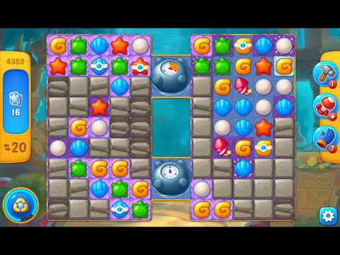 Fishdom 2021 - Level 4353   #Playrix #Fishdom