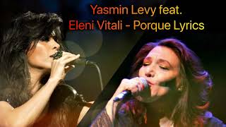 Yasmin Levy Porque Lyrics