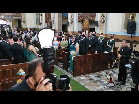 Entrada da noiva - Sinos + clarins + Marcha nupcial + Stand by me (instrumental)