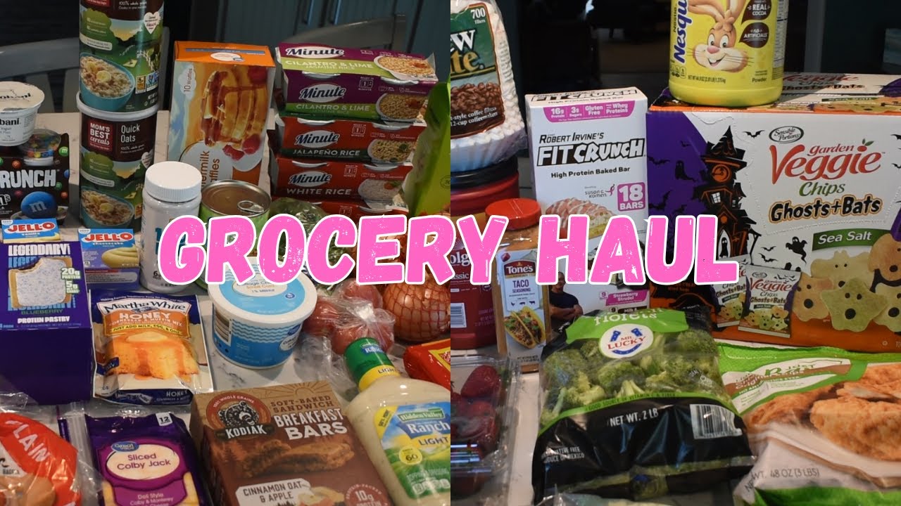 SAM'S CLUB & WALMART GROCERY HAUL