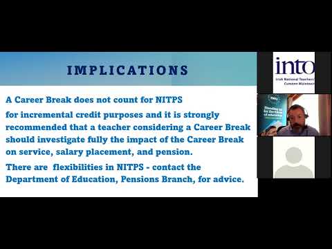 Career Break Scheme (recording)
