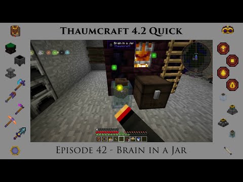 Thaumcraft Quick 4.2 E42 - Brain in a Jar