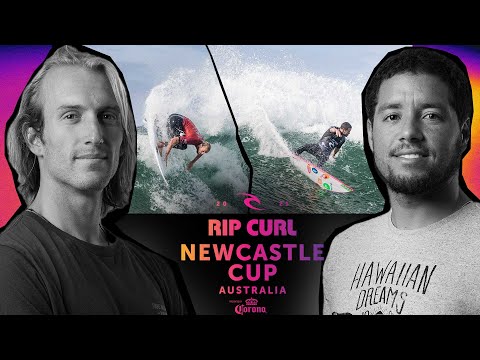 The Veterans Battle It Out! Owen Wright vs. Adriano de Souza | Rip Curl Newcastle Cup Heat Replay