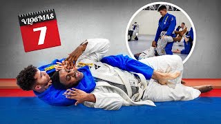 I TRIED JIU JITSU FOR THE FIRST TIME *im a beast* | VLOGMAS 7