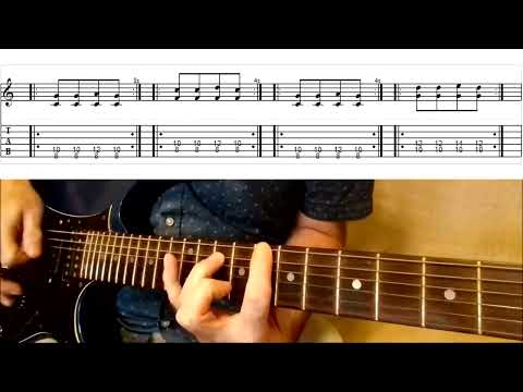 How to play Status Quo's - Rockin' All Over The World - on guitar (w\tabs)